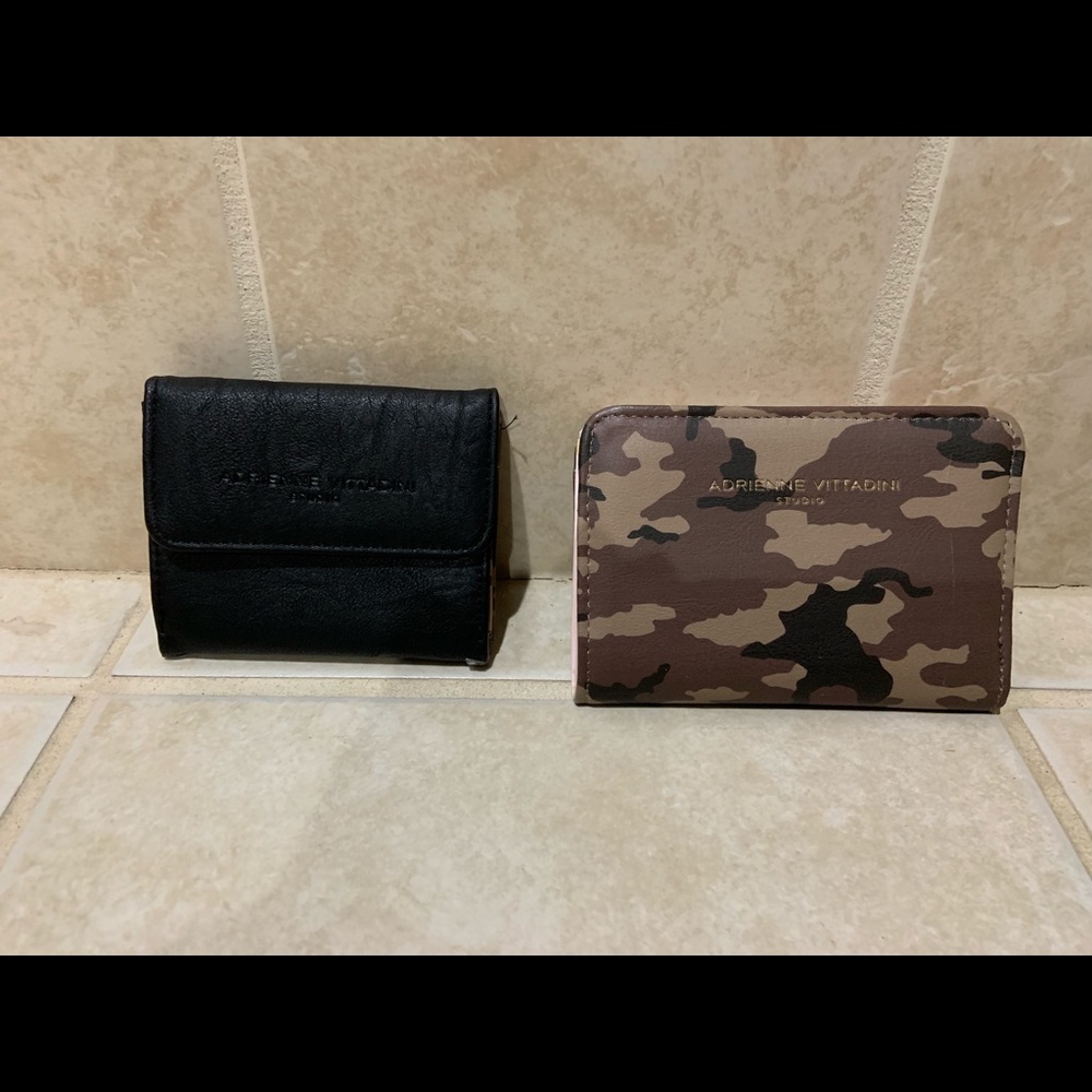 Two Adrienne Virtadini small wallets